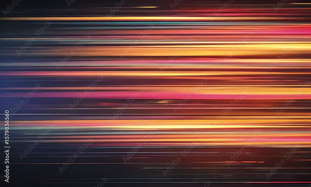 Poster a background of colorful vertical lines with streaks of light and dark colors, creating an abstract 