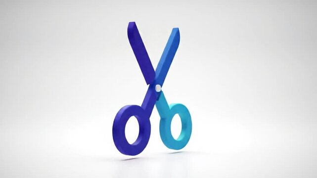 scissors and percent sign