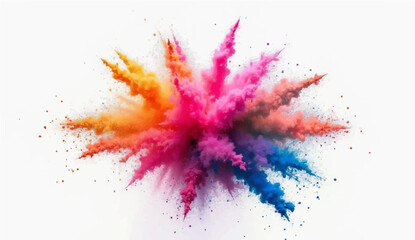 Colorful watercolor splash background with artistic paint textures and decorative patterns