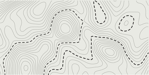  Vintage outdoors style. Topographic map patterns, topography line map.