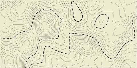  Vintage outdoors style. Topographic map patterns, topography line map.
