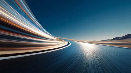 Obraz premium road in motion