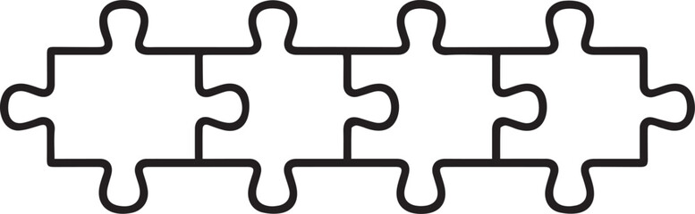 isolated  puzzle piece Vector , puzzle piece Silhouette, puzzle piece icon  ,  puzzle piece symbol ,   puzzle piece Vector illustration, Vector Graphic, 