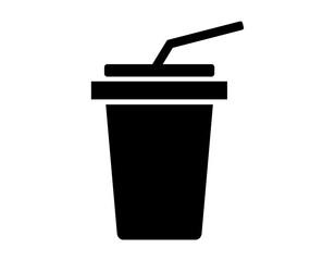 cup ice drink icon vector design