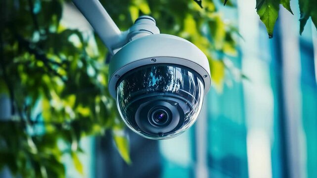 City Security Surveillance Camera Safeguards Safety