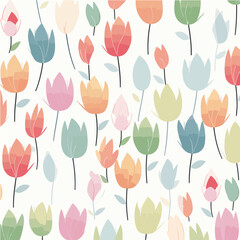 Plant leaves and flower textures, exquisite vector floral patterns.	