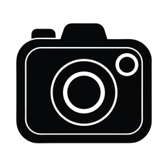 Camera Rounded Square Icon Vector Illustration