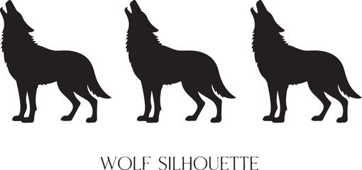 "Lone Howl: The Power of a Wolf Silhouette"
"Wild Spirit: Wolf in Shadow"
"Moonlit Predator: Silhouette of the Wild Wolf"