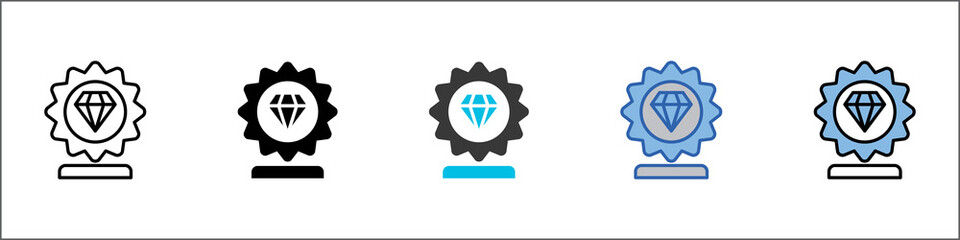 Luxury Icon Pack Multistyle Illustration