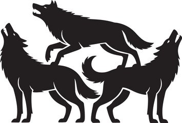 "Lone Howl: The Power of a Wolf Silhouette"
"Wild Spirit: Wolf in Shadow"
"Moonlit Predator: Silhouette of the Wild Wolf"