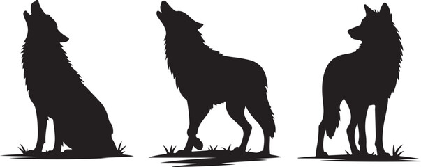 "Lone Howl: The Power of a Wolf Silhouette"
"Wild Spirit: Wolf in Shadow"
"Moonlit Predator: Silhouette of the Wild Wolf"