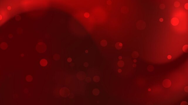 Warm and Dreamy red bokeh background animation, perfect for Valentine's Day, Christmas, romantic videos, holiday celebrations, or elegant parties.