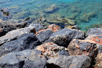 Küste in Sissi auf Kreta, Malia, Griechenland
