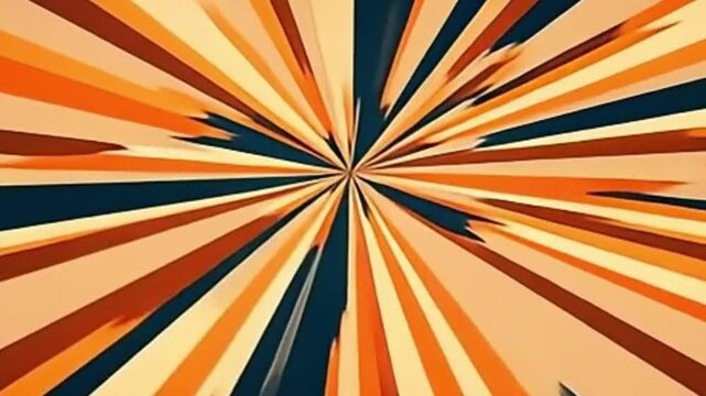 psychedelic background, retro loop animation, zigzag rays, seamless vector loop, trippy visuals, hypnotic animation, bold geometric pattern, retro psychedelic design, 4K abstract background, vector 