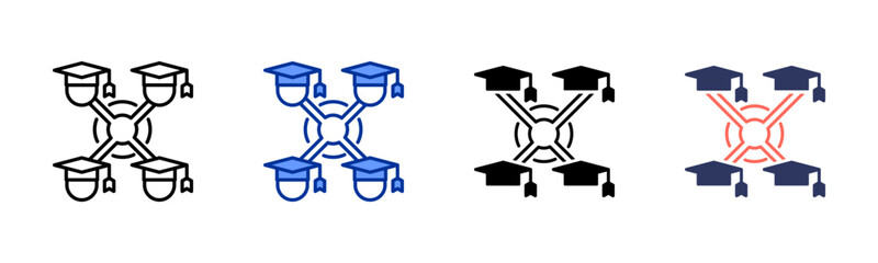 Union icon sheet multiple style collection