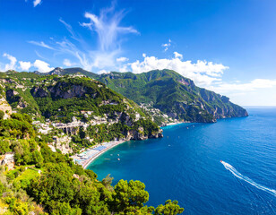 Beaulieu sur mer cote dazure france aerial sea view idyllic beauty nature
2