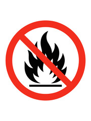 no fire sign