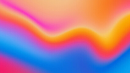 A vibrant abstract background with a smooth color gradient
