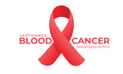 Blood Cancer Awareness Month. background, banner, card, poster, template. Vector illustration.