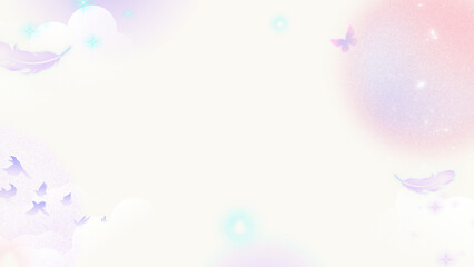 abstract background with butterfly