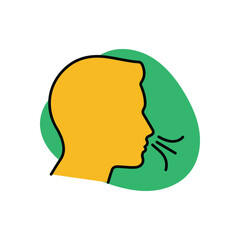 Breathe Clean Icon vector stock illustration