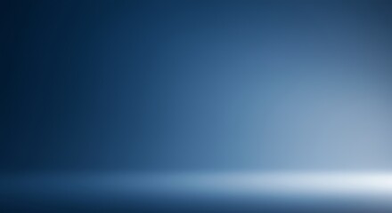 A tranquil, gradient blue background, creating an ethereal and expansive feel ideal for product showcase.

