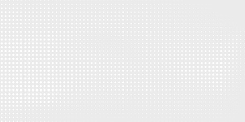 Dot white gray wave light technology texture background. Abstract big data digital concept dottedmodern halftone