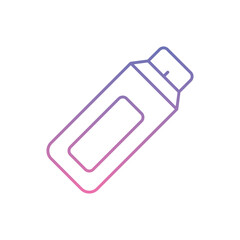 Nicotine-Free Icon vector stock illustration