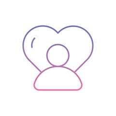 Wellness Icon Icon vector stock illustration