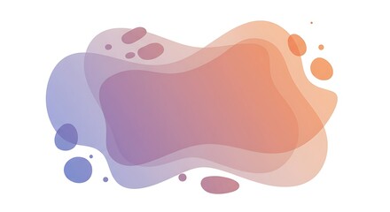 A colorful abstract paint art composition with bold brush strokes and splashes of acrylic, centered on a clean white background
