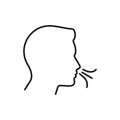 Breathe Clean Icon vector stock illustration