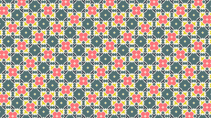  Seamless pattern Vector illustration great for fabric and textile.