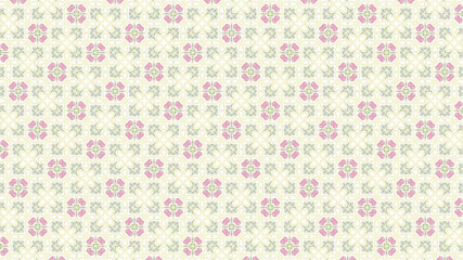  Seamless pattern Vector illustration great for fabric and textile.