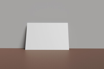 Blank Elegant Certificate Mockup