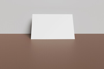 Blank Elegant Certificate Mockup