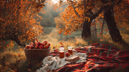 picnic in the forest