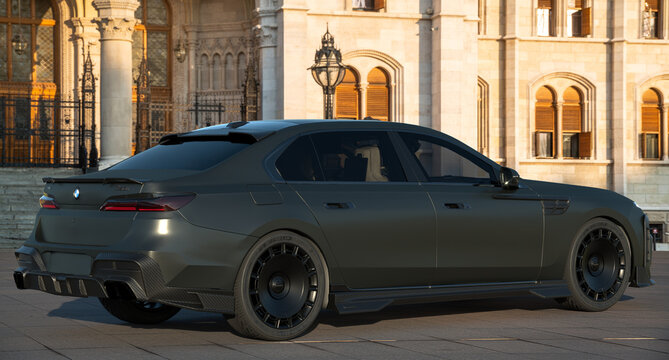 BMW 7-Series by MANSORY - Brutal Luxury Sedan .