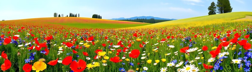 Floral Tapestry of Spring