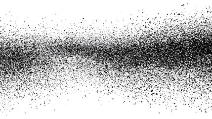 Grain Noise Background | Vector Black and White Dust Pattern | Abstract Grunge Halftone Texture