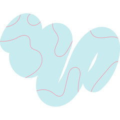 Abstract Modern Blob