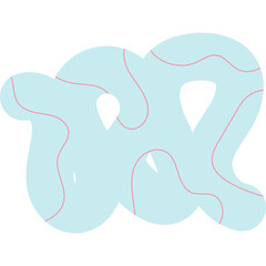 Abstract Modern Blob