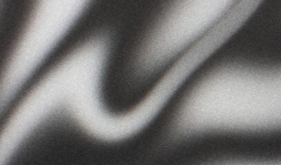 Abstract Gradient Background with Black and White, Monochrome Tones Blending into Dark Shadows,...