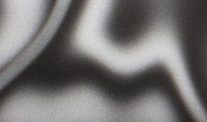 Abstract Gradient Background with Black and White, Monochrome Tones Blending into Dark Shadows,...
