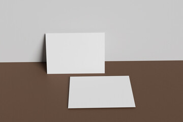 Blank Elegant Certificate Mockup Design