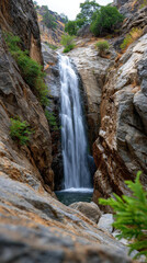 Obraz premium Zen mindfulness background for inner peace and relaxation content