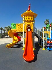 children playground in the park