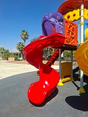 children playground in the park