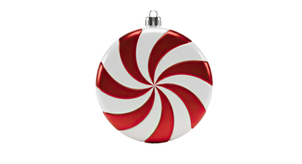Christmas Ornament Candy Cane Design.
