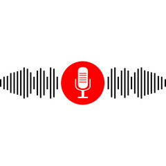 Podcast Sound Audio Wave