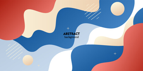 Modern colorful liquid abstract background with soft gradient colors on a white background. Vector Eps10